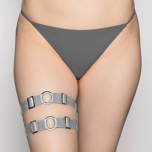 UFO Thigh Garter (White)