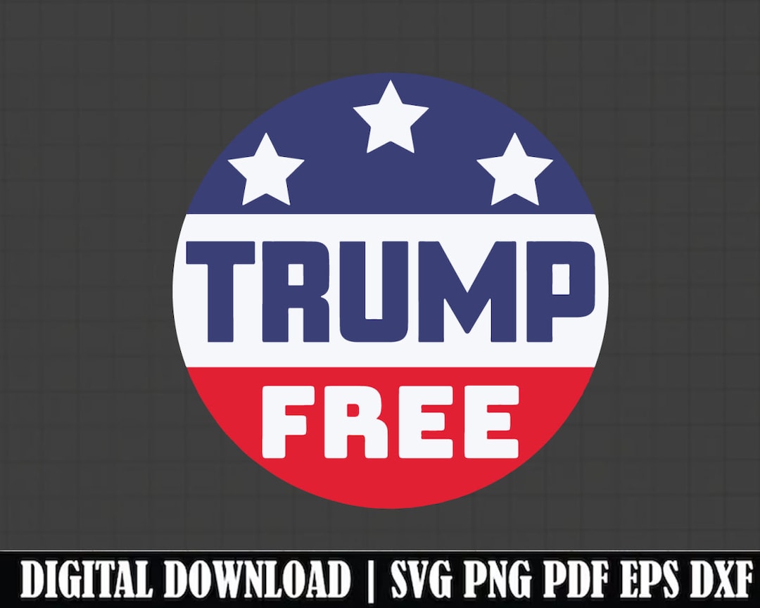 Trump Free SVG Trump Free 2024 SVG Trump2024 Svgclipart Etsy