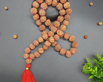 7 Mukhi Rudraksha Jaap Mala | Nepal Meditation Beads