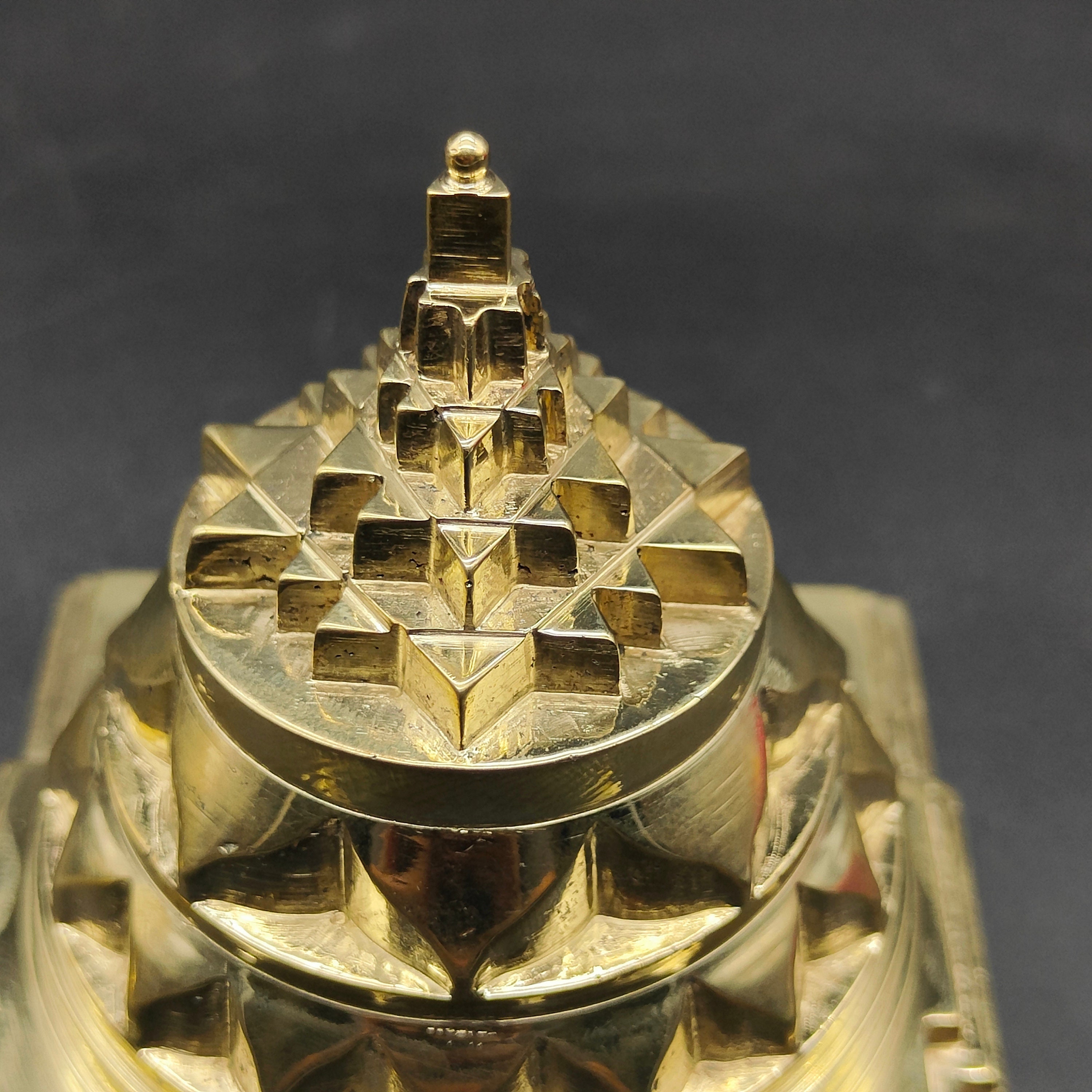 Handcrafted Shree Meru Yantra • Sacred Geometry, Vastu Tool - Etsy