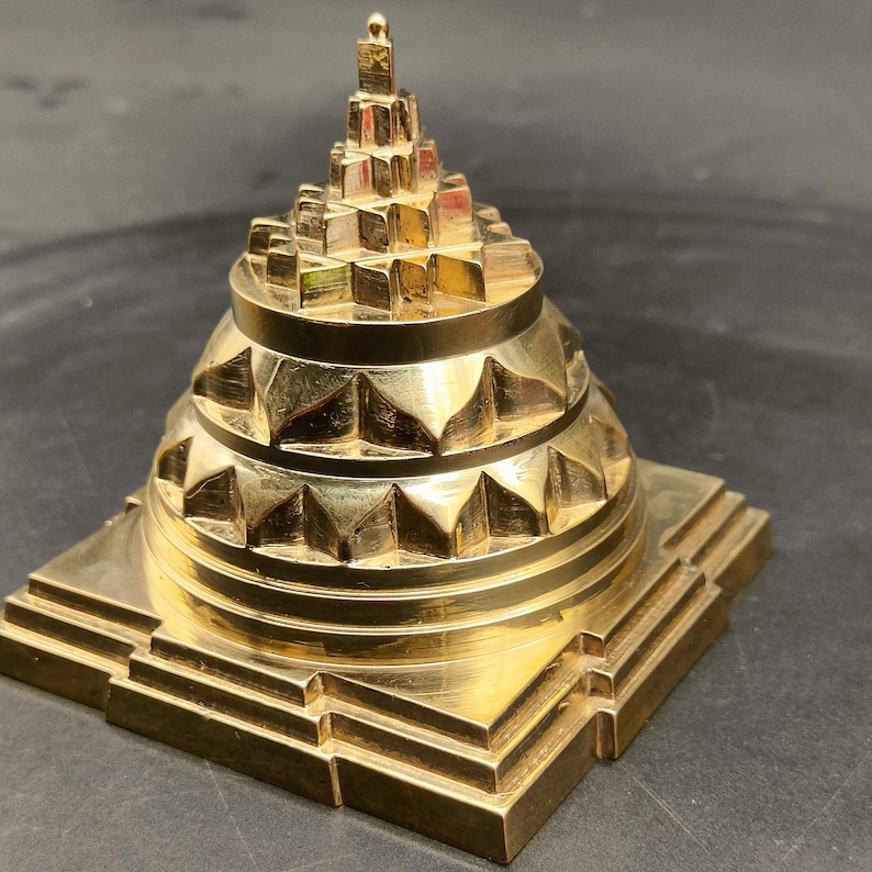 Handcrafted Shree Meru Yantra • Sacred Geometry, Vastu Tool - Etsy