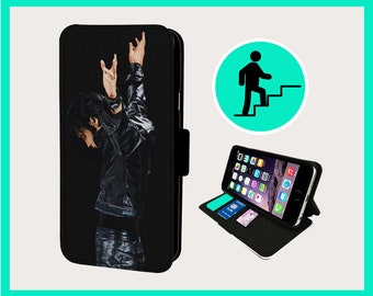 ELVIS GOODNIGHT VEGAS - Flip phone case iPhone/Samsung Vegan Faux Leather