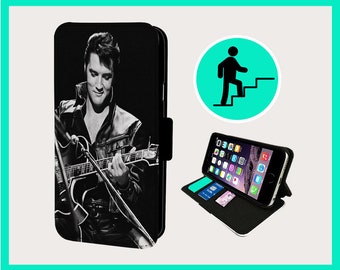 ELVIS LEATHER OUTFIT - Flip phone case iPhone/Samsung Vegan Faux Leather