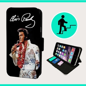 ELVIS ICONIC CONCERT - Flip Handyhülle iPhone/Samsung Vegan Kunstleder
