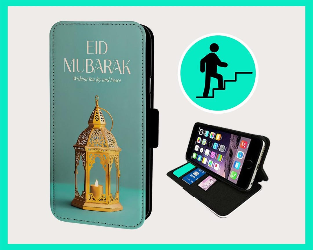 MUSLIM ALLAH CELEBRATION - Flip Phone Case Iphone/samsung Vegan Faux ...