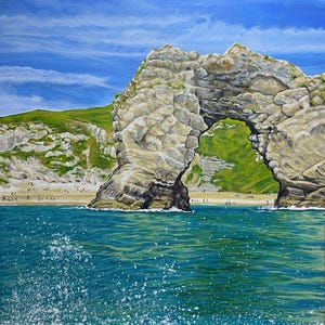 Durdle Door #1, View from a boat - 2024