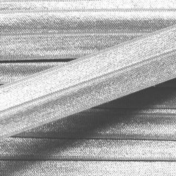 Falzgummi grau 20mm Meterware Kurzwaren Gummiband Einfassband für Unterwäsche Schrägband