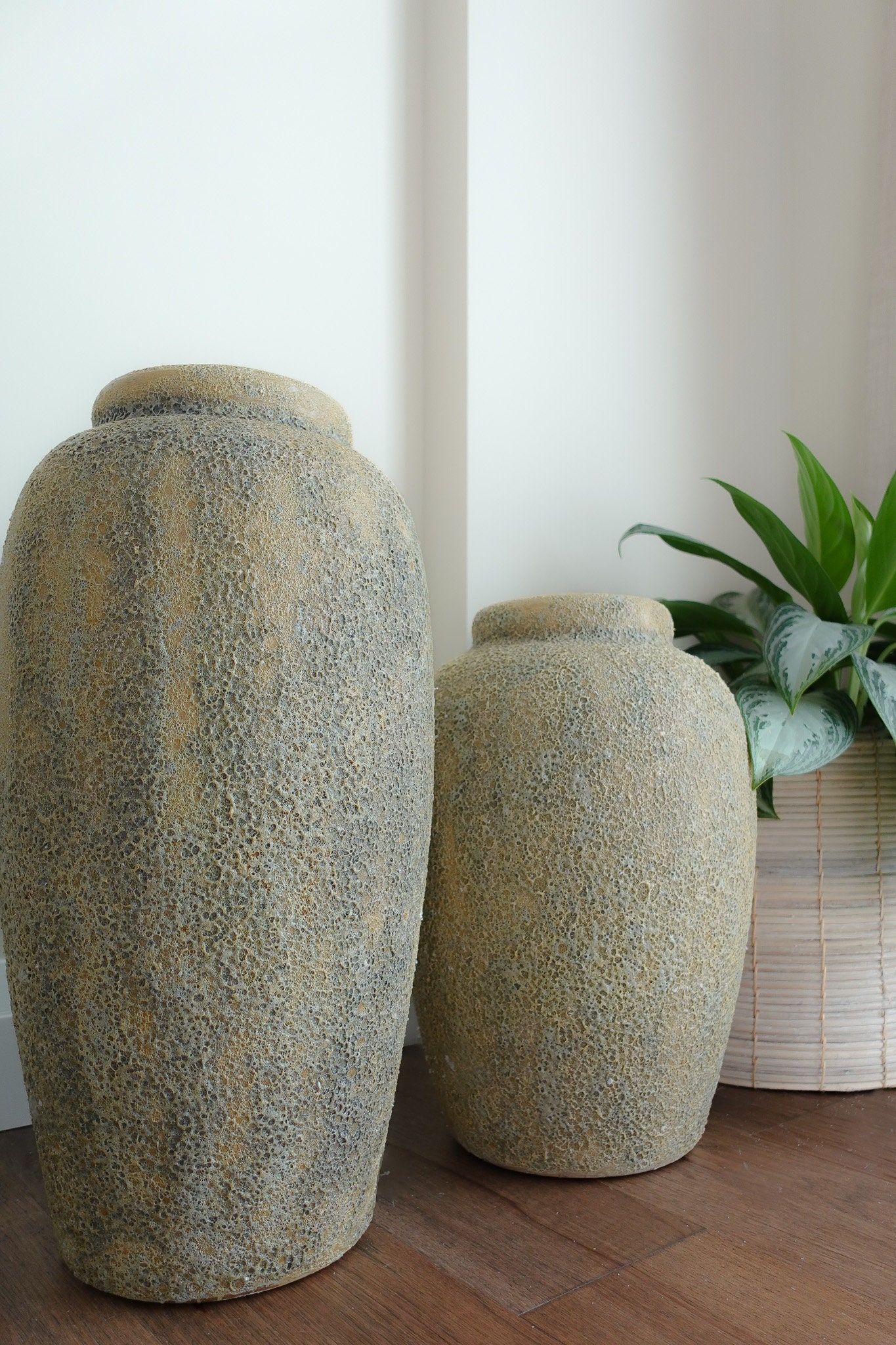 Tall Floor Vase, Texture Vase, Decor Vase Etsy