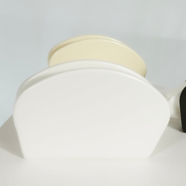 White Napkin Holder Etsy