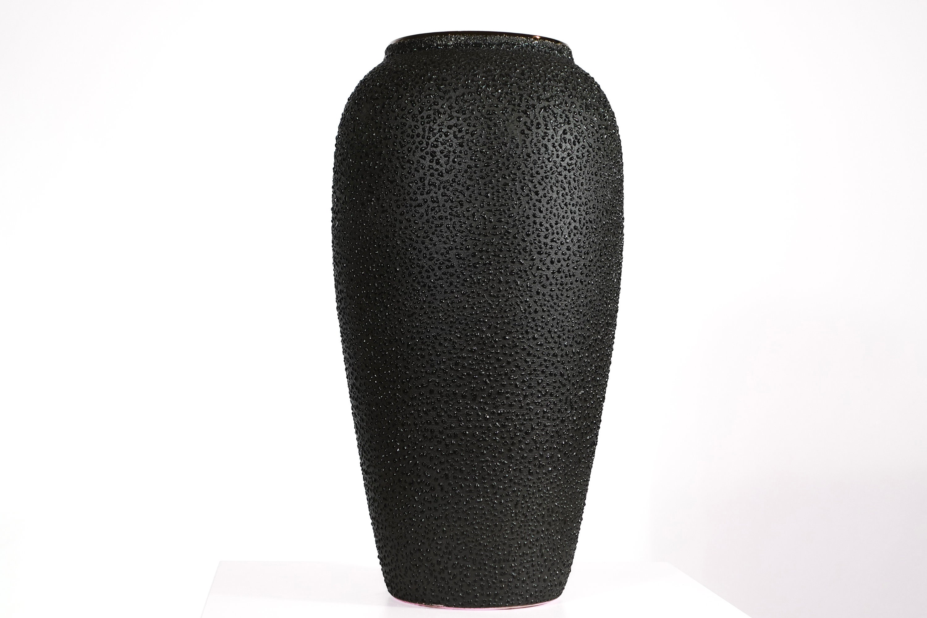 Black Tall Vase, Decorative Vase, Ari Tall Etsy
