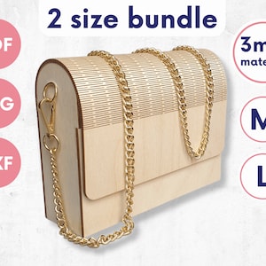 laser cut hand bag for straps, laser cut handbag dxf, wooden purse laser cut bag, laser purse file, wooden handbag dxf laser cut files purse
