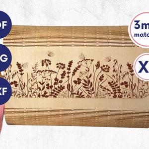 Fichier laser de sac à main en bois, svg de charnière vivante, sac en bois dxf, fichiers découpés au laser sac à main, fichier de pochette en bois, fichier de sac à main laser, téléchargement immédiat