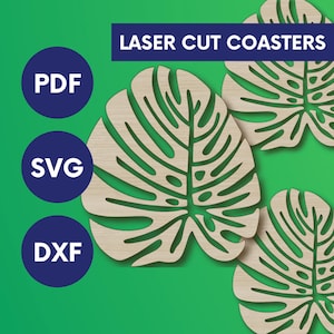 Monteserra  Drink coaster designs svg, coasters svg laser, wood coaster svg glowforge, coaster dxf files, laser cut coasters files