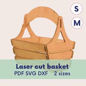 Ostern Korb svg Laserschnittdatei, Osternest svg Datei Holz Laser, Lasercut Osterkorb, Lasercut Korbdesign, Laserschnittdatei Ostern