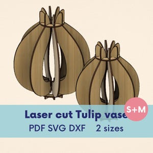 Tulpe Reagenzglas Vase Dateien, Reagenzglas Halter svg, Holz Vase Laser, Reagenzglas Vermehrungsstation svg, Vase svg, Vermehrungsstationsdatei