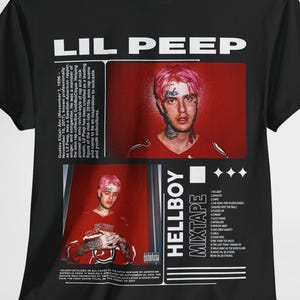 Lil Peep Vintage Style Bootleg Shirt: Fan Merch Gift Tee