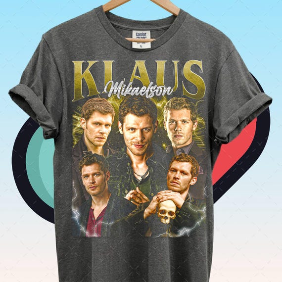 Klaus Mikaelson The Vampire Diaries Shirt, The Originals Shirt, Mystic Falls Comfor Colors Shirt, Gift For Woman and Man Unisex Shirt ID