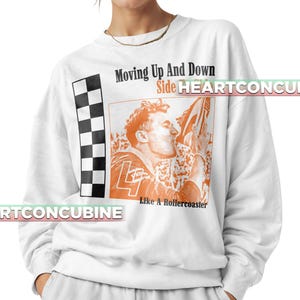 Lando Norris  F1 Racer Unisex Crewneck Sweatshirt, Lando Norris - Like A Rollercoaster Shirt