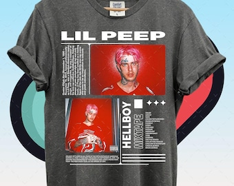 Lil Peep Vintage Style Bootleg Shirt: Fan Merch Gift Tee ID