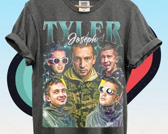 Tyler Joseph Shirt, Comfort Colors Twenty One Pilots Vintage T-Shirt, Twenty One Pilots Clancy Tee, Clancy Album Shirt, Tyler Joseph Fan ID
