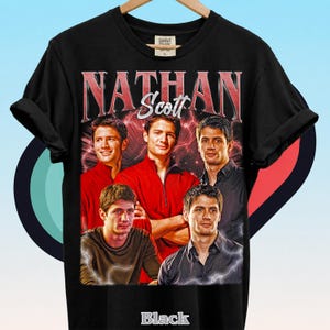 Nathan Scott One Tree Hill Shirt, Tree Hill Ravens Shirt, OTH Fan Gift, Tree Hill North Carolina Shirt, Tree Hill High Tee, Lucas Scott ID Black