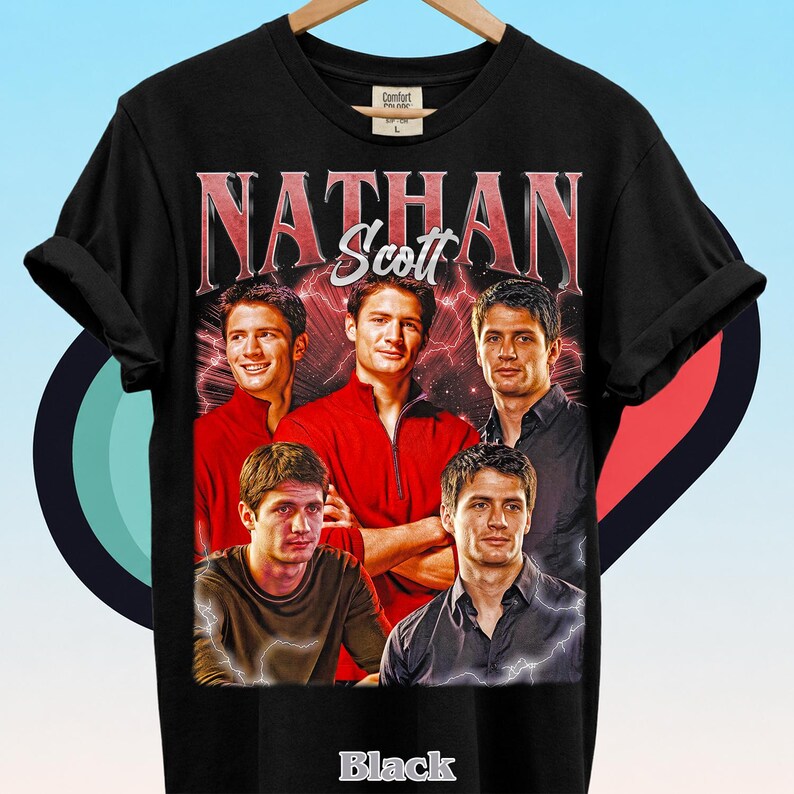 Nathan Scott One Tree Hill Shirt, Tree Hill Ravens Shirt, OTH Fan Gift, Tree Hill North Carolina Shirt, Tree Hill High Tee, Lucas Scott ID Black