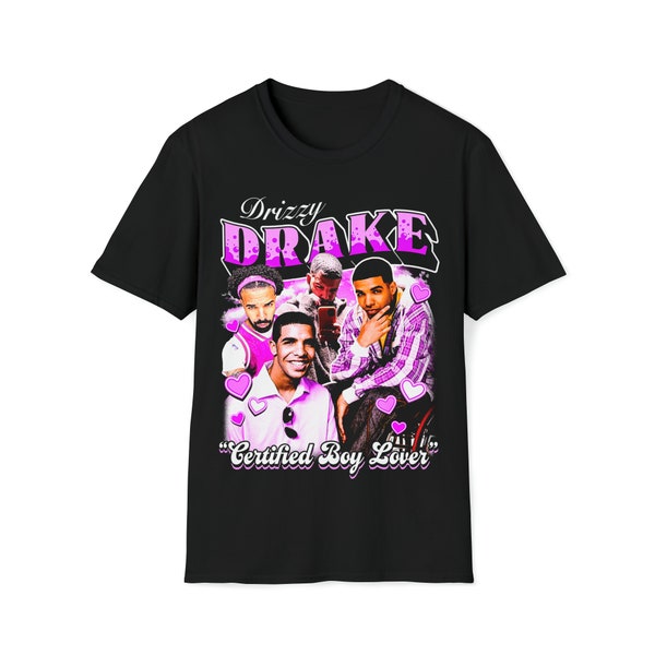 Cute Drake Certified Boy Lover Unisex Softstyle T-Shirt