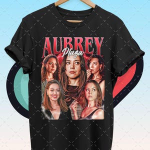 Aubrey Plaza Actress and Comedian Bootleg Shirt | Vintage Y2K Meme Graphic Tee | April Ludgate Aesthetic Shirt | Parks and Rec Streetwear