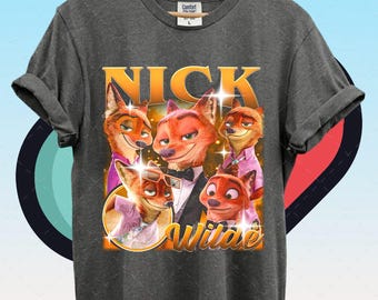 Disney Zootopia 2 Shirt, Judy Hopps and Nick Wilde Graphic Fan Sweatshirt, Disneyland Gift ID