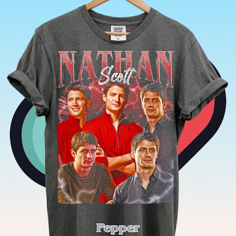 Nathan Scott One Tree Hill Shirt, Tree Hill Ravens Shirt, OTH Fan Gift, Tree Hill North Carolina Shirt, Tree Hill High Tee, Lucas Scott ID Pepper