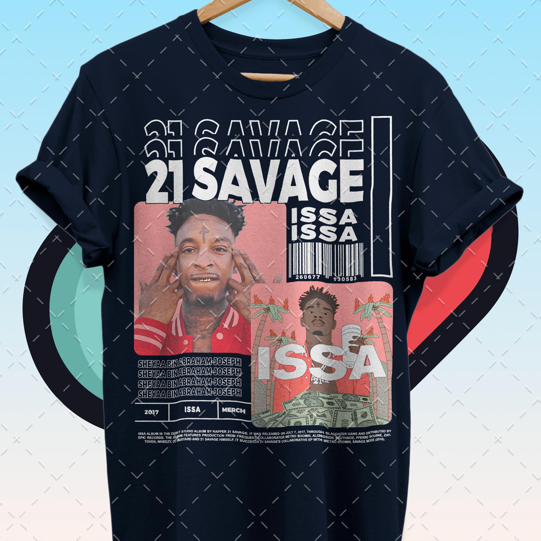 21 Savage Issa Shirt, Limited Comfort Colors 21 Savage Shirt, Vintage ...