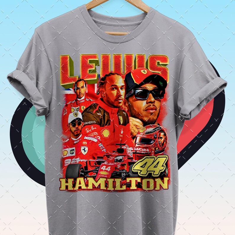 a t - shirt with a picture of two men on it