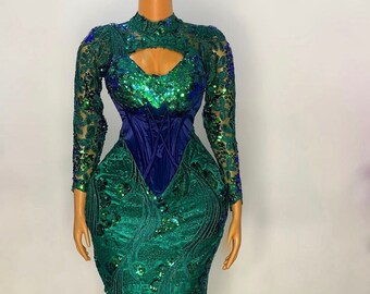 Wedding Guest, Lace style,Owanbe ,Aso ebi dress, Women Dress, African Lace Gown, Dress for Women, Evening Dress, Nigerian Trendy gown,