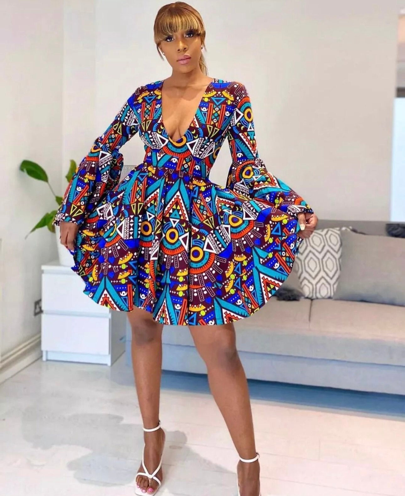 Latest and Simple Ankara Gown Styles 2022. – Ladeey | Simple ankara gowns, Ankara  gown styles, Simple ankara gown styles
