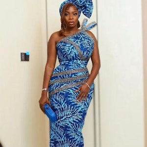 Ankara gown, Trending Style, Mermaid Gown, Wedding Party Guest, Wedding Dress, Evening Dress, Aso Ebi, African Party Dress, African party,