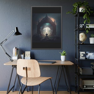 Spirituality Concept Art Version 4 Framed Paper Posters | Wall Art | Home Decor | Digital Art | Wall Decor | Artwork | Poster | Art