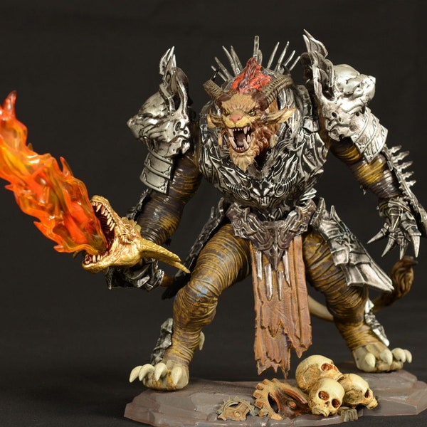 Guild Wars 2 Destiny's Edge Rytlock Charr game Figurine