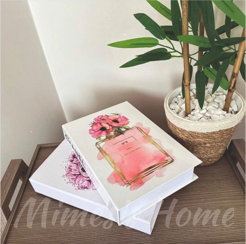 Luxury Decorative Book Box Storage Box Openable Book Box Etsy