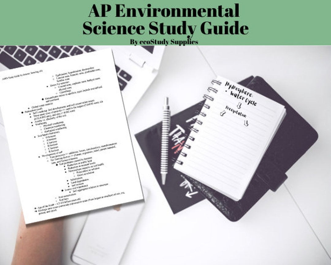 AP Environmental Science Study Guide - Etsy