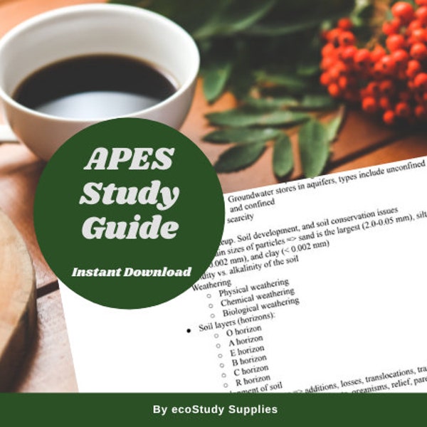AP Environmental Science Exam Outline