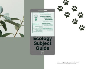 Ecology Subject Guide