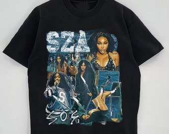 chemise vintage SZA SOS, chemise Sza Good Days vintage, chemise Sza des années 90, T-shirt Sza New Bootleg des années 90, Sos Sza Merch, T-shirt unisexe, cadeau pour elle