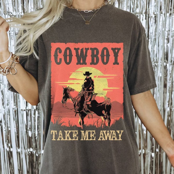 Cowboy Cowgirl Shirt - Etsy
