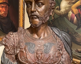 French Bronze Bust of Cosimo De Medici