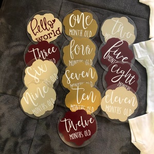 Baby Milestone Discs