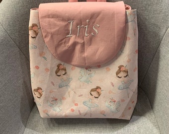 Sac à dos/cartable personnalisé bébé/enfant pour crèche/maternelle/vacances/cadeau