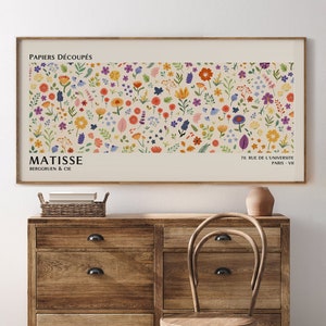 Henri Matisse Druck, ästhetisches Matisse Plakat für moderne Galerie Ausstellungskunst, minimalistische neutrale Wandkunst, Matisse Ausschnitte Geschenkidee Y42