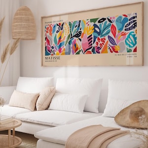 Henri Matisse Print: Colorful Cutouts, Modern Gallery Wall Art image 5