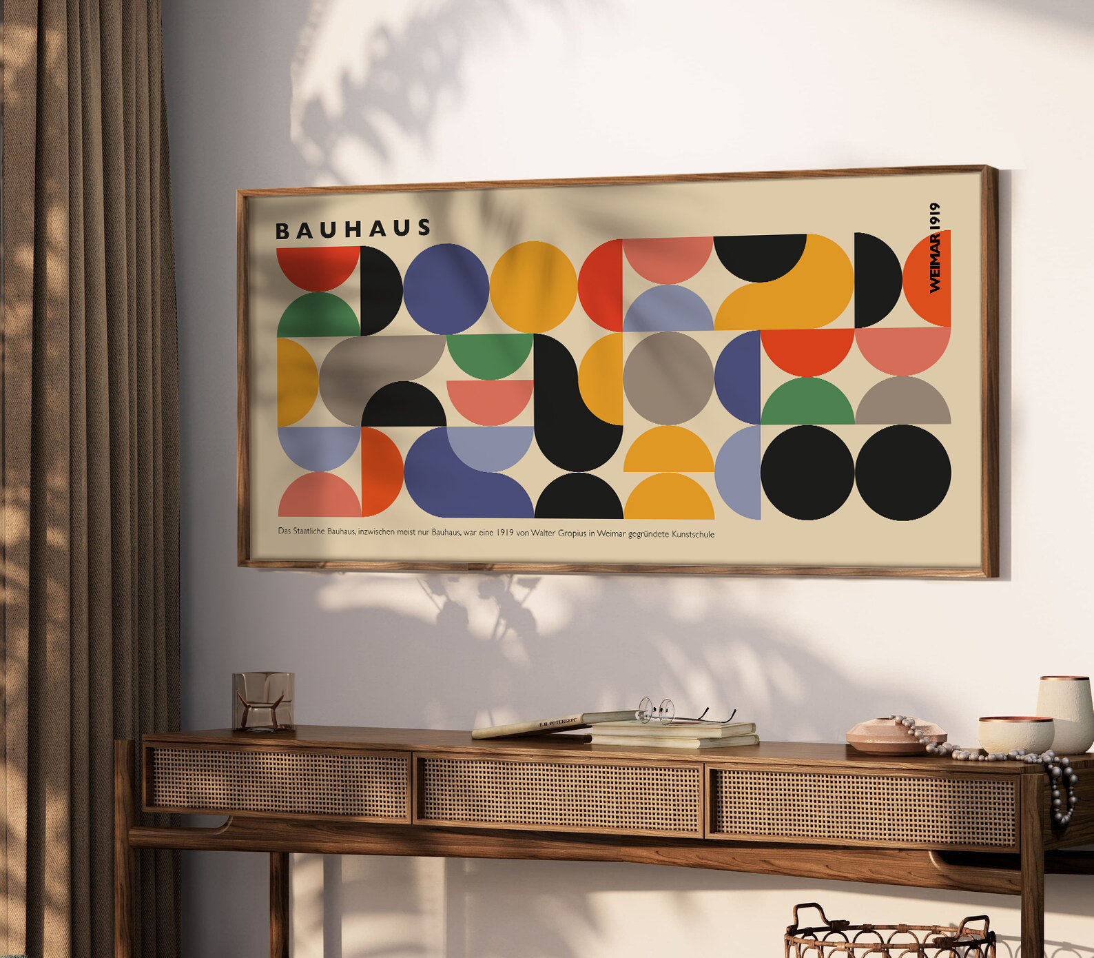 Bauhaus-作品No.11-1】 アートポスター／500×400 BAUHAUS（バウハウス