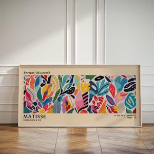 Henri Matisse Print: Colorful Cutouts, Modern Gallery Wall Art image 6